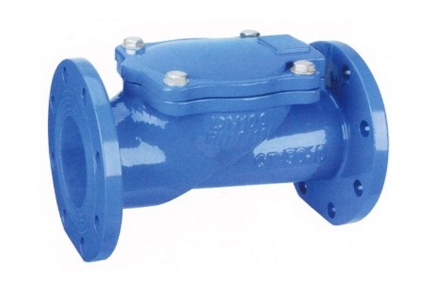 Rubber disc swing check check valve